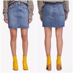 NWT rag and bone MOSS SKIRT in Clean Levee size 29